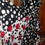 flamenco skirt with godets