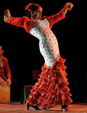Flamenco dancer Violeta Ruiz
