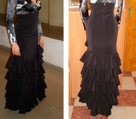 Flamenco Skirt Patterns 49