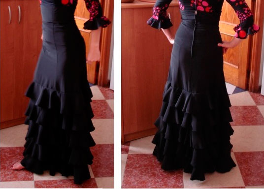Flamenco Skirt Patterns 17