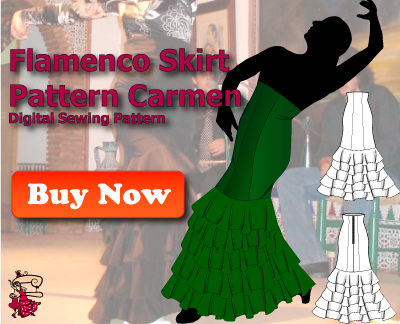 Flamenco Skirt Pattern Carmen