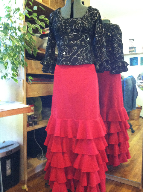 Flamenco Skirt Patterns 98
