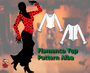 flamenco top pattern alba