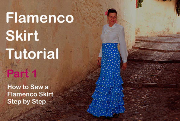 Flamenco Dance Skirt Triana FL Red › Dresses & Skirts › La Sonanta -  Flamenco