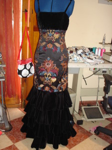 rochie flamenco